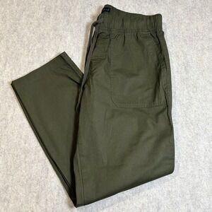 Sanctuary Cargo Pants Wmn Medium Olive Green Cotton Utility Drawstring Straight